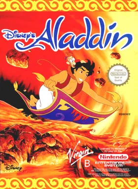 Aladdin (Europe) box cover front